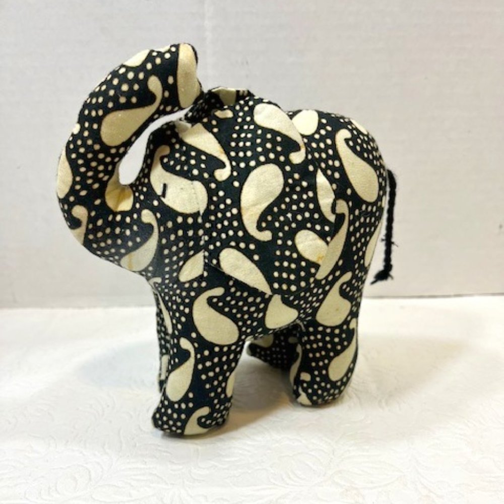 Stuffed Standing Elephant Living Hope Embrace Empower Engage 5.5"x6.5"